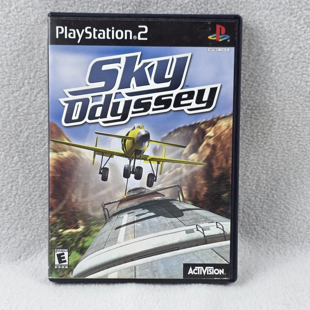 Sky Odyssey Sony PS2 PlayStation 2 Video Game Complete With Manual